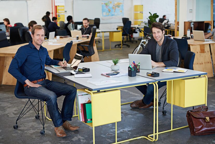 People working together